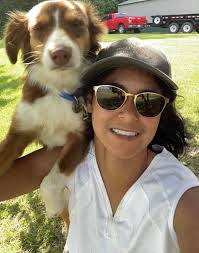 Our mini Aussies Ellie, Duke and 13 week old Daphne!