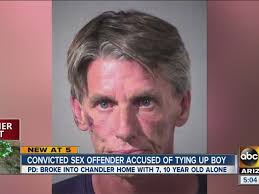 PD: Sex offender ties up boy at Chandler home