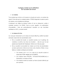 2 Pieges A Eviter Sur La Definition De L Accident De Travail