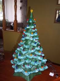 Vintage Ceramic Christmas Tree W Snow Light Star Base 20 Holland Mold Vintage Ceramic Christmas Tree Ceramic Christmas Trees Vintage Christmas Tree