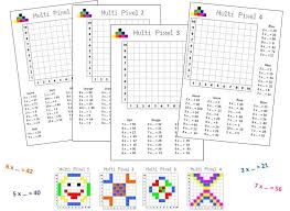 multi pixels permet de manipuler les tables de multiplication mais aussi de reperer des cases dans un quadril jeux mathematiques cm1 multiplication jeux calcul