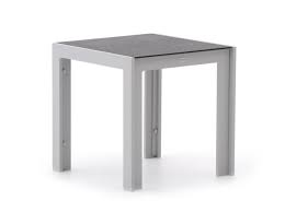 Beistelltisch mit rollen, grau50x50 cm. Bellagio Montano Beistelltisch 50x50x50 Cm Royal Light Grey Kees Smit Gartenmobel