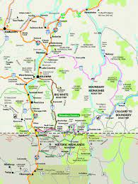 Rock Creek Bc Map Road Trips - Boundary Country - Bc Canada