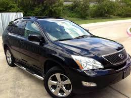 2005 Lexus Rx330 Black Tan Suv Chrome Wheels No Accidents Clean Chrome Wheels Suv Lexus