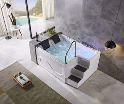 Get free shipping on qualified tub/ shower combo unit bathtubs or buy online pick up in store today in the bath department. Luxury Bathtub Hot Tub Shower Combo Intex Massage Bath 2 Person China Indoor Jacuzzi Hot Tubs Freestanding Bathtub With Step China Hot Tub Whirlpool Bathtubs Made In China Com