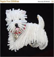 westie liebe pin perlen west highland white terrier hund anha nger geschenk westie liebe pin boncuklu hayvanlar boncuk nakis desenleri boncuklu nakis