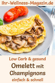 Low Carb Omelett Mit Champignons Gesundes Rezept Furs Fruhstuck In 2020 Gesunde Rezepte Gesundes Essen Rezepte Rezepte