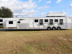 All aluminum, steel, galvanized, or a combination of steel frame and aluminum skin; 6 Horse Trailers For Sale Horseclicks