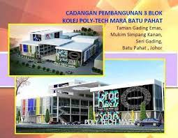 Effective january 1, 2004, four (4) of mara infotech academy in ipoh, alor star, batu pahat and kota bharu has been absorbed into the decision mohe mara council. Ridwan Baharudin Pa Twitter Vonmubarak Twtkptm Cadangan Model Bangunan Kptm Batu Pahat Yang Baru Http T Co Flvljhbwn6