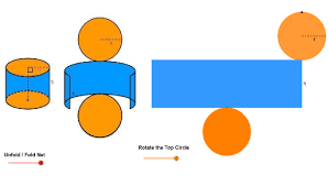 The surface to volume ratio of this cylinder = 1.22 surface area to volume ratio is also known as surface to volume ratio and denoted as sa÷vol, where sa is the surface area and vol is the volume. Finding The Surface Area Of The Cylinder Geogebra