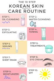Don't just grab whatever soap is in the shower or at the sink to wash your face. 10 Step Korean Skin Care Routine Care Korean Routine Skin Step Skin Care Routine Steps Skin Care Korean Skincare Routine