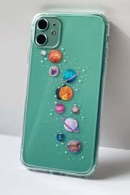 Galaxy Planets Phone Case Space Cover For Iphone 12 11 Pro Xs Etsy Phone Case Diy Paint Diy Phone Case Apple Phone Case