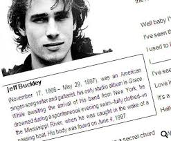 Well, i heard there was a secret chord that david played and it pleased hallelujah, hallelujah, hallelujah, hallelujah. Past Simple With Jeff Buckley And His Hallelujah With Video