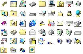 Windows 95 Icons Microsoft Icons Windows 95 Computer Icon