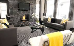 Black and white living room designs; Timeless Sculptural Decor Inspirations By Isamu Noguchi Yellow Living Room Gray Living Room Design Black Living Room