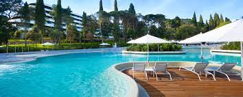 Indoor and outdoor pool, beach area, gym, spa and tennis courts. Hotel Lone Rovinj Istria Croatia Official Website Maistra