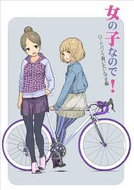 コミティア104参加します hitomin pixiv イラスト 自転車ガール コミティア