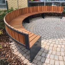 A variety of materials can be used to create an area for sitting in. 40 Circular Fire Pit Seating Area Ideas Round Patio Designs