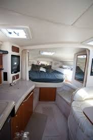Sea Ray 340 Sundancer Interior Cruiser Boat Boat Organization Boat Stuff