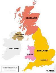 United Kingdom PDF Map