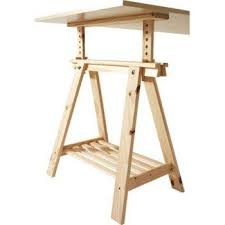 Treteau Pin Architecte H 70 X L 21 6 Cm Leroy Merlin Treteaux Bois Treteaux Treteau Architecte