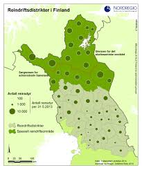 All regions, cities, roads, streets and buildings satellite view. Reindeer Herding Districts In Finland Nordregio