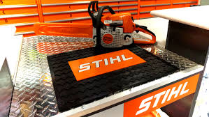 Stihl Custom Display Mat Custom Vinyl Custom Displays Custom Floor