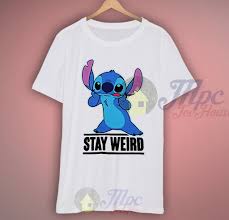Maybe you would like to learn more about one of these? Lilo Stitch Stay Weird T Shirt Mpcteehouse