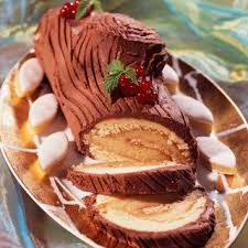 Buche Amandine Recettes Recette Dessert Noel Recette Buche Idee Dessert