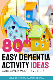 Here, we share 10 fun diy craft ideas inspired by a dementia conference presentation from the experts at elderconsult geriatric medicine. Huge List Of Dementia Activities Adventures Of A Caregiver