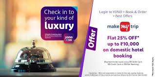 Valid on travelling within the next 7 days. ØªÙˆÙŠØªØ± State Bank Of India Ø¹Ù„Ù‰ ØªÙˆÙŠØªØ± Check Out The Hotels With Make My Trip On Yonosbi Before You Check In Book Your Hotel In India In Just A Few Steps