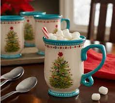4 New Pioneer Woman Mugs On Mercari Pioneer Woman Dinnerware Pioneer Woman Kitchen Holiday Cups