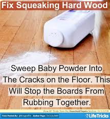 Household Repairs Fix Squeaking Hard Wood Floors Flooring Hardwood Squeaky Floors