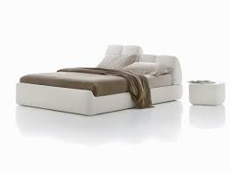 Dieses schlafsofa mit modernem design ergänzt jedes dekor. Gefullte Bett Verstellbare Kopfteil In Leder Oder Stoff Idfdesign