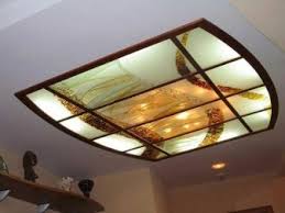Today, the following designs are distinguished (depending on the type of glass): Glass Ceiling 75 Photos Matte Designs With Plexiglas Inserts And Lighting What Is It Glass Products In The Room Design