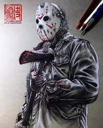 The newly revived killer once again seeks. Art Of Supershinobi On Instagram Happy Friday The 13th Tag Someone Who Deserves A Visit From Ja Jason Voorhees Drawing Jason Voorhees Jason Voorhees Art