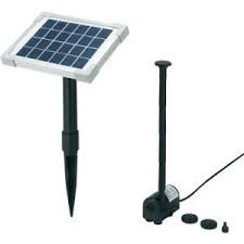 Le kit pompe solaire solarmax 600 pour bassin est composé d'un panneau solaire d'une puissance de 10 watt et de deux jets (volcan et cloche d'eau). Pompe Bassin Solaire Jardiland