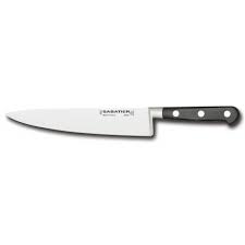 Couteau Cuisine Forge Lame De 20 Cm Mitre Ronde Sabatier Fischer Bargoin