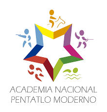 The colored version of the rings—blue, yellow, black, green, and red—over a white field forms the olympic flag. National Academy Of Modern Pentathlon