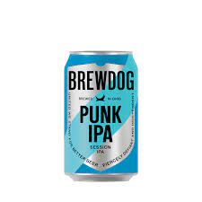 We took plastic out of our supply chain, we made a protest beer when donald trump pulled the usa out of the paris agreement on climate change and we upcycled a lot of our waste streams including using our spent grain to feed cows and using our spent hops. Punk 6 Pack Brewdog
