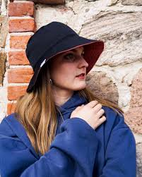 Vintage Black Widebrim Hat