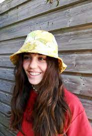 Floral 70 S Style Bucket Hat Fishermans Hat Womens Bucket Hat Bob Hat Floral Hat Sun Hat 70s Hat Wide Brimmed Hat Floppy Hat Style Bucket Hat Wide Brimmed Hats 70s Fashion