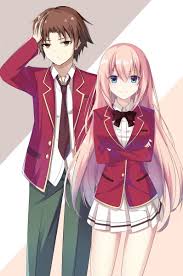 Ayanokouji Kiyotaka And Ichinose Honami Classroom Of The Elite Anime Anak Laki Laki Animasi Seni