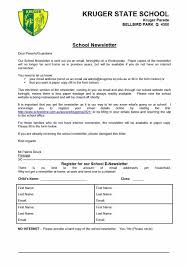 Download Professional Email Example 11 Professional Email Example School Newsletter State School