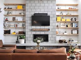 In the classic home with giant wood burning fireplace, hanging a tv over it is really not recommended for. Tips For Hanging A Flat Screen Tv Over A Fireplace Apartment Therapy