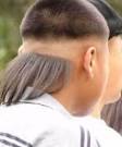 Mullet for women, hairstyle with short layers on the sides ...