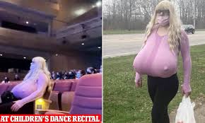 Kayla Lemieux, trans teacher with Z-cup breasts, seen in the audience at  childrens dance recital | Daily Mail Online