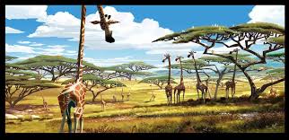 Alex Puvilland Landscape Concept Environment Design Environmental Art