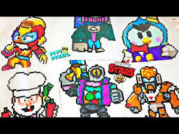 Images of couples from brawl stars. Sally Leon Brawl Stars Pixel Art Youtube