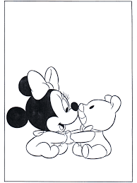 Mickey mouse friends coloring pages disney book and minnie baby. Pin On Proyectos Para Los Peques